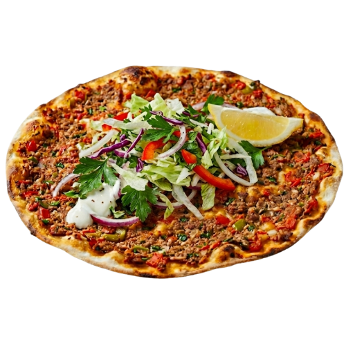 Lahmacun mit Salat – Anatolien Pizza & Döner Pforzheim