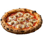 Pizza Thunfisch mit Zwiebeln